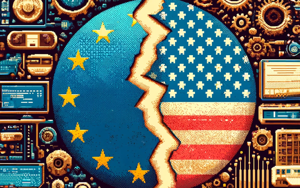Europe is behind the USA in technology and the gap is only getting worse by Oscar Michelsson